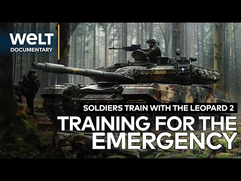 NATO-PANZERBATTAILON 393: Tank exercise - preapring for an emergency