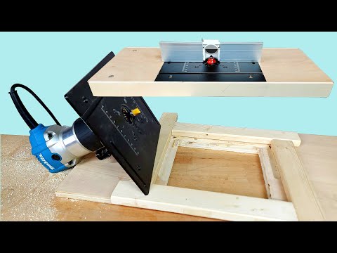 My Attempts at Making a Router Table with an Insert Plate