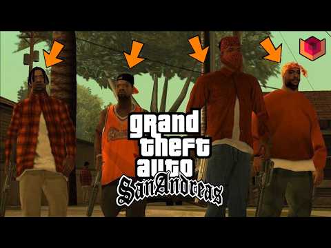 TODAS as 17 GANGUES de SAN ANDREAS