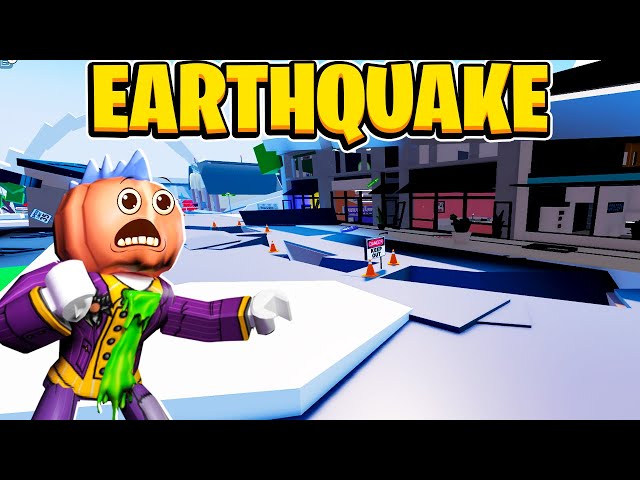 Giant Earthquake In Roblox Brookhaven RP