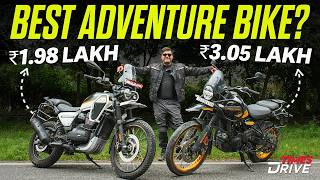 Royal Enfield Himalayan 450 vs Yezdi Adventure | Which Adventure Bike Wins? | Times Drive