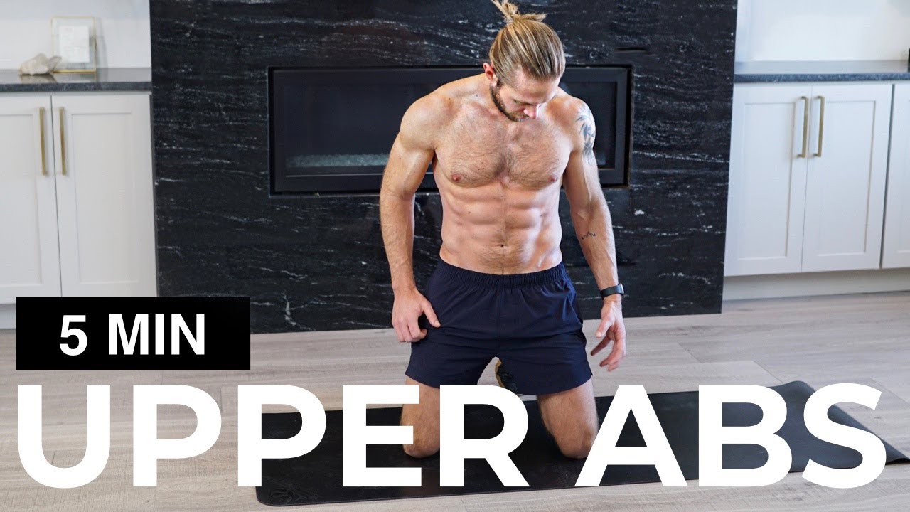#2 5 MINUTE ABS UPPER AB WORKOUT - TIFF x DAN