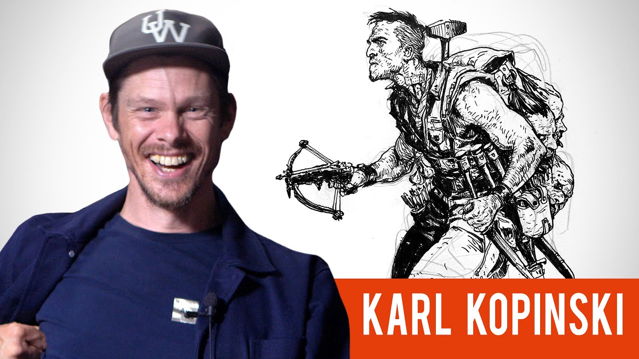 Karl Kopinski Sketching from Imagination - Proko