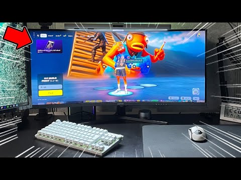 最強のゲーミングモニターを手に入れました！【AMZG34C5Qpro】【フォートナイト】