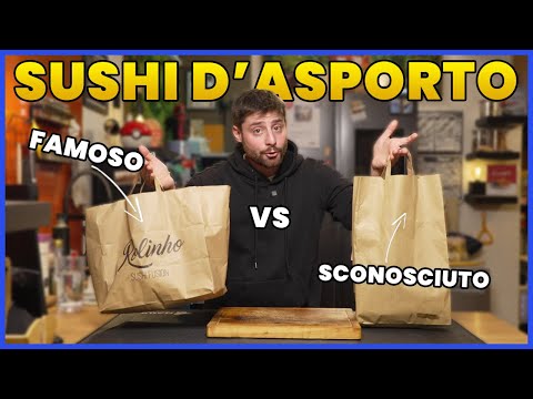 PROVO il SUSHI PIÚ FAMOSO VS SCONOSCIUTO su JUST EAT | PRATTQUELLO