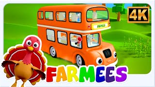 Wheels on the Bus & Cartoon Videos, Nursery Rhymes for Kids