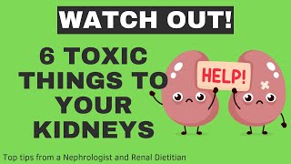 6 Surprising Things That Can Harm Your Kidneys | Nephrologist + Dietitian Explain