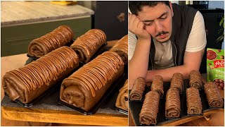 ليكراب رولي بريستيج 😍 غانو رجع بأنجح وصفة كراب رولي بطريقة جديدة لي يذوقهم يهبل عليهم لازم جربوهم