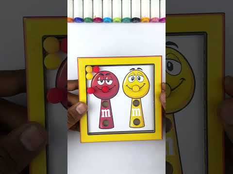 Sprunki OC M&Ms Cardboard Pinball Diy Puzzle Challenge #sprunki #trend #diy