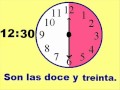 Telling Time in Spanish