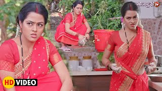 बहु से नहीं हो रही है सास ससुर की सेवा और घर के काम #Richa Dixit #Comedy Scene | Bhojpuri Movie