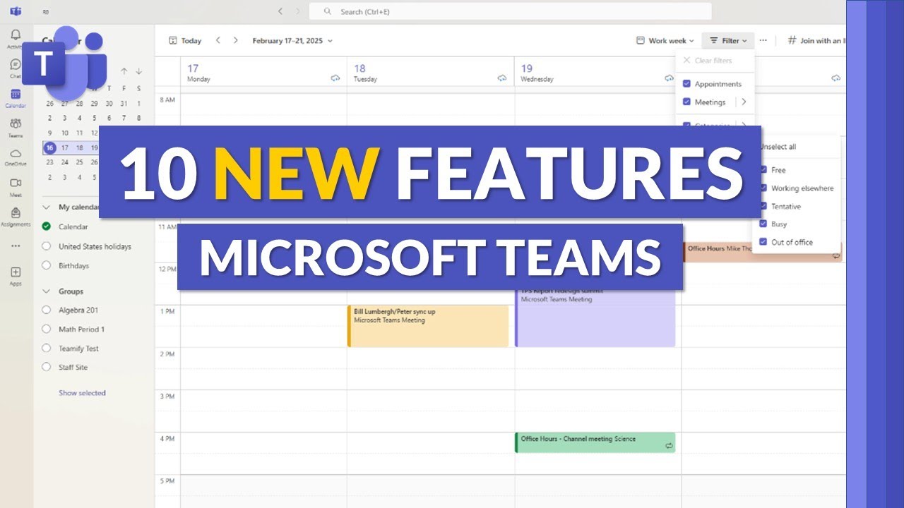 10 New Features in Microsoft Teams for 2025