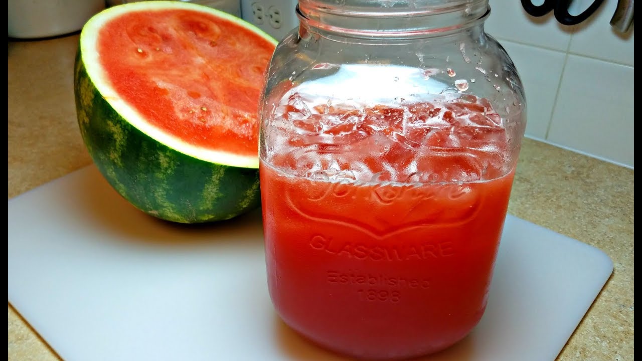 How to make AGUA DE SANDIA. Mexican Watermelon Drink