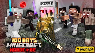 Kresh Sinh Tồn 100 Ngày Minecraft ZOMBIE ULTRA !!