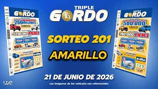 SORTEO TRIPLE GORDO 201