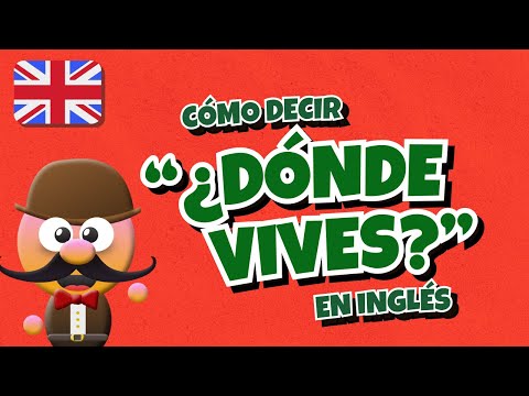 CÓMO DECIR "¿DÓNDE VIVES?" EN INGLÉS - INGLÉS CON MR.PEA - ENGLISH FOR KIDS