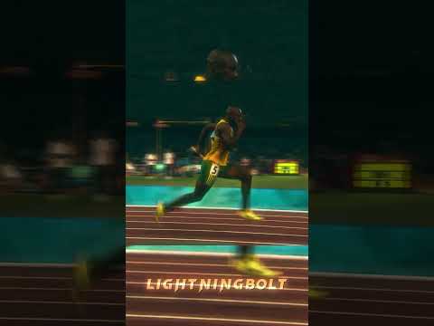 When The Fastest Man Meets the Second Fastest Man 😲 #track #usainbolt #olympics