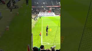 Highlight der Saison 25/26: Der Linienrichter bei SV Werder Bremen gg VFB Stuttgart #bundesliga #svw