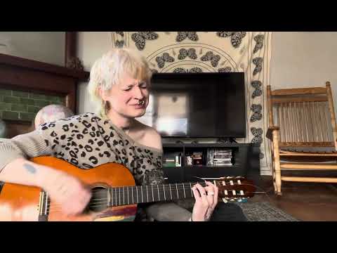 she did a lot of acid - neutral milk hotel cover