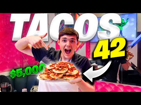 PERDÍ $5000 pesos en 19 MINUTOS 😭💰 | RETO de COMIDA 🌮