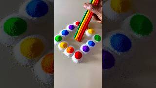 Rangoli designs for beginners #rangoli#rangolidesigns#rangoliforbeginners#shorts#diwalirangoli