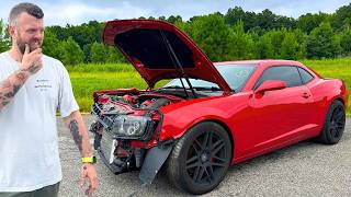 This DESTROYED Camaro SS Was Hiding A $20,000 SURPRISE!