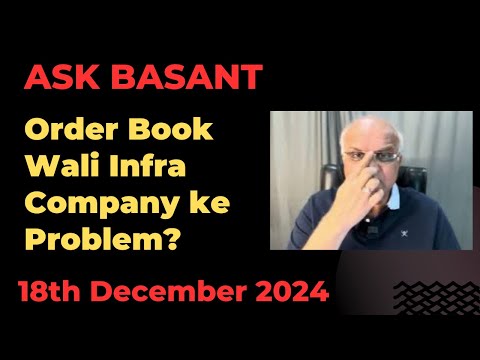 Order Book Wali Infra Company ke Problem?