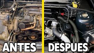 DE DESGUACE a COMO NUEVO: RENOVAMOS el MOTOR de mi BMW E46 TOURING de 500€ 🔧