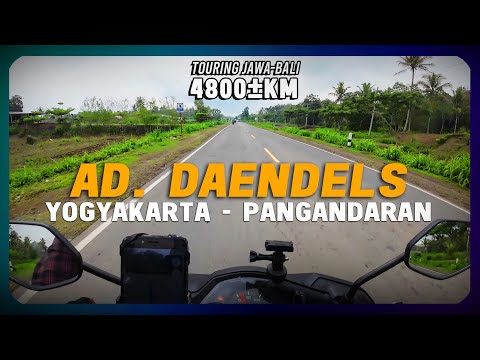 DAY25 Touring Jogjakarta Cilacap Pangandaran Daendels JJLS Solo Riding Motoran Sendirian Jawa Bali