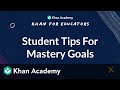 Mastery Learning Strategies on Khan Academy
