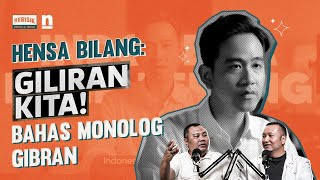 Hensa : Mestinya Gibran Kerja-Kerja Nyata, Jangan Terlalu Dengar Yang Bisik. -  Zulhas Cari Aman.