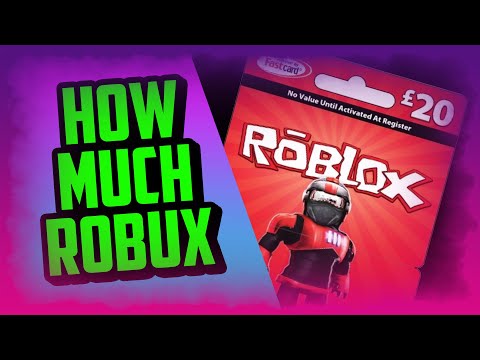 How Much Robux Do You Get From A 40 Roblox Card 07 2021 - how much robux is 20 dollars 2020