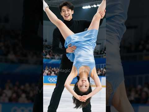 ❄️ Frozen Grace, Unleashed Power ✨⛸️ #ailookbook #iceskating #dance #sports