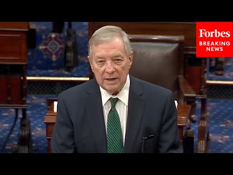 YouTube video thumbnail: 'How Can Families Do This?': Dick Durbin Details Shocking Premium Hikes If ACA Credits Expire