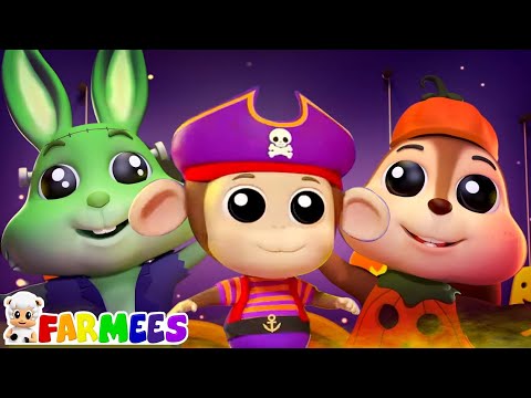 Five Little Monsters & More Halloween Nursery Rhymes for Kids