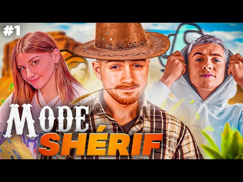 AMONG US IRL MODE SHERIFF #1 ! (Ft. Michou, Kaatsup)