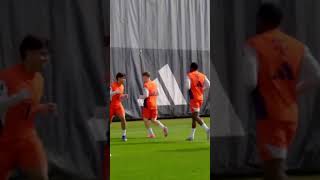 LENNART KARL AND OTHER FC BAYERN MÜNCHEN PLAYER IN TRAINING #football #bayern #luisdiaz #soccer