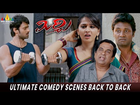 MirchI Movie Ultimate Comedy Scenes Back to Back | Prabhas | Anushka | Brahmanadam, Satyam Rajesh
