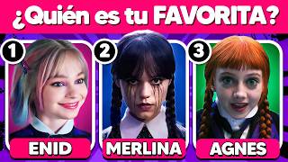 ¿CUÁNTO SABES DE MERLINA 2? ☂️🤔🖤 MERLINA (Temporada 2) 🖤 Preguntas/Test/Quiz de Merlina