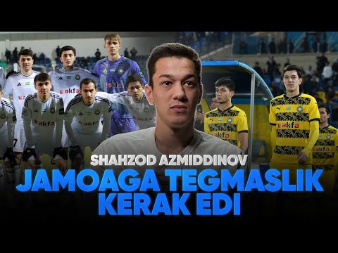 Paxtakor yuziga oyoq bosib ketmayman/ Shahzod Azmiddinov