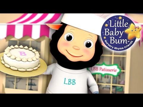 Pat-a-Cake Song | Nursery Rhymes for Babies by LittleBabyBum - ABCs and 123s