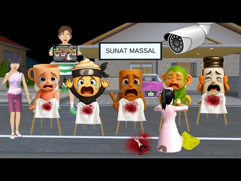 Yuta Mio Panik CCTV Merekam Bocil Anomali Disunat di Depan Rumah😱 | Sakura School Simulator