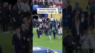 TRUMP NOT POPULAR AT WORLD CUP..