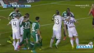 Παναθηναικος VS  Παοκ 1-0 και διακοπή αγώνα  (highlights)