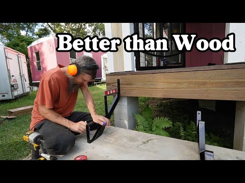 Build Better Steps - Metal Stringers and Relocate a Concrete Slab