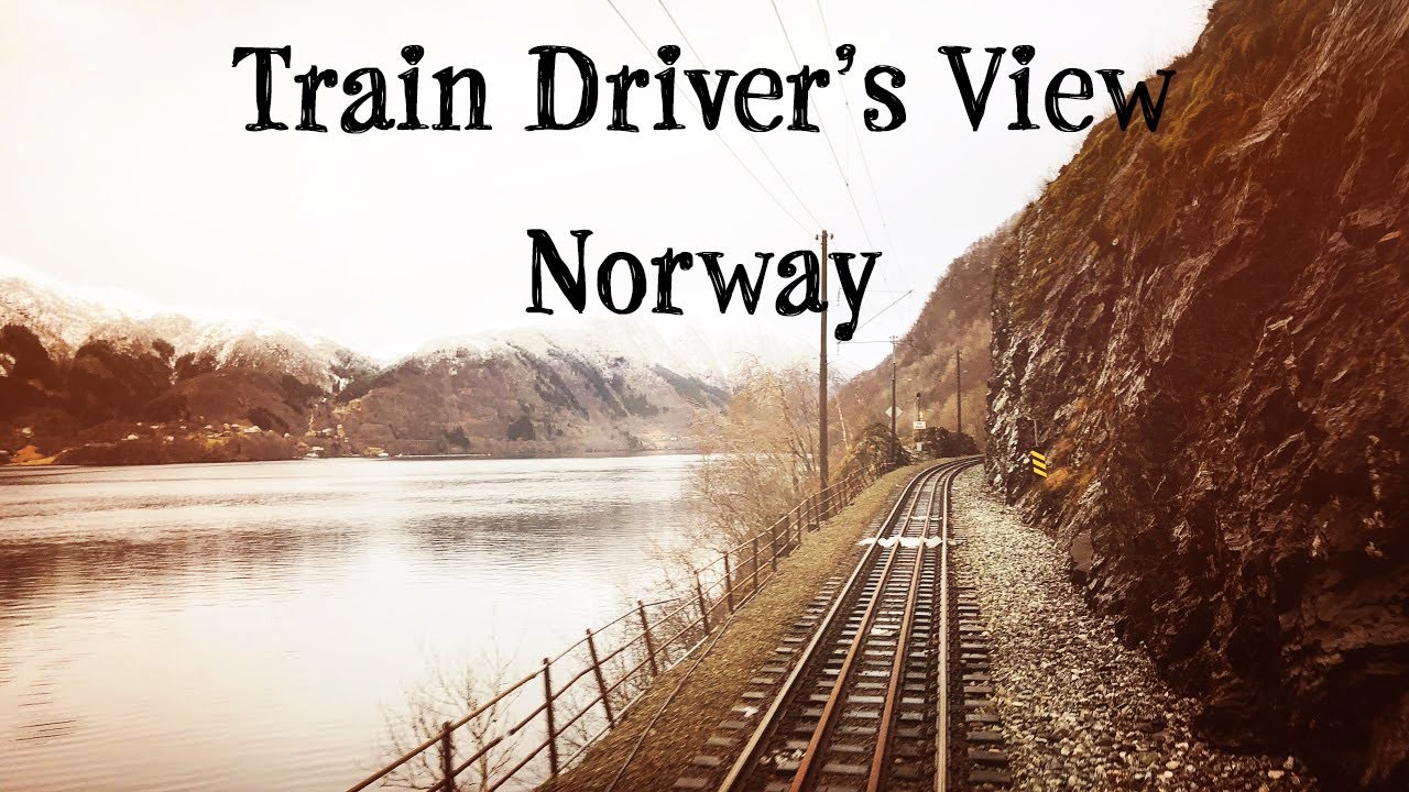 TRAIN DRIVER'S VIEW: Afternoon commuter train - RailCowGirl