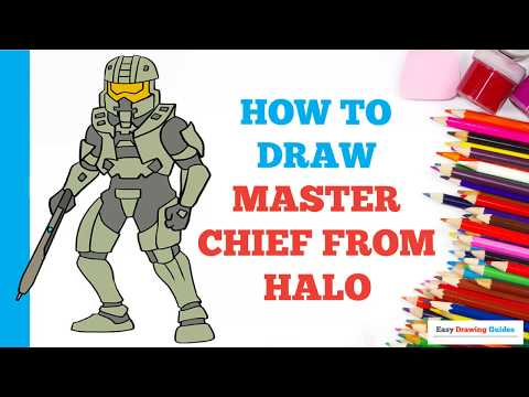 How to Draw the Master Chief from Halo in a Few Easy...