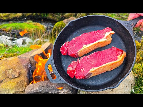 Irresistible Grilled Steak | One-Pan Camping Recipe