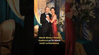 Marek Eben a Tereza Kostková po 20 letech končí ve StarDance #kinobox #stardance #konec #zajímavost