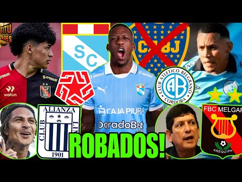 ADVINCULA FUERA de BOCA! a CRISTAL? y ALIANZA? MELGAR PERJUDICADO x FPF de LOZANO? BRYAN REYNA